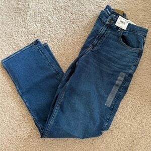 NWT American Eagle Outfitters Curvy Straight Long High Rise Jean